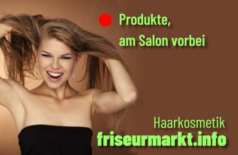Produkte am Salon vorbei