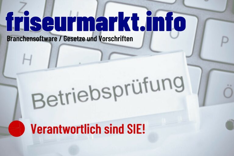 Verantwortlich sind SIE!